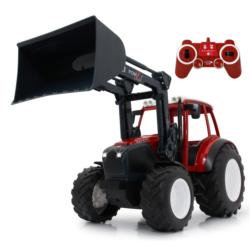 JAMARA 1:16 Tractor RC LINDNER ROJO CON PALA FRONTAL
