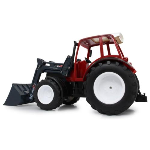 JAMARA 1:16 Tractor RC LINDNER ROJO CON PALA FRONTAL - Ítem2
