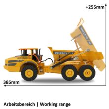 JAMARA 1:20 Camion DUMPER RC VOLVO A40G - Ítem6