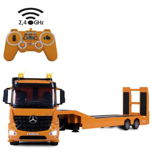 JAMARA 1:20 Camion PLATAFORMA BAJA RC MERCEDES BENZ AROCS 2,4 GHZ