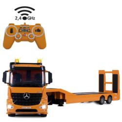 JAMARA 1:20 Camion PLATAFORMA BAJA RC MERCEDES BENZ AROCS 2,4 GHZ