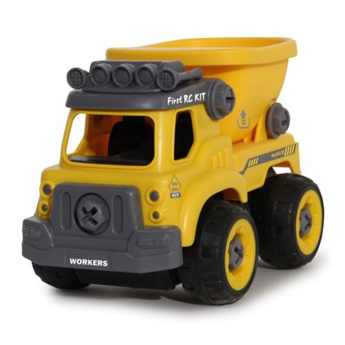 JAMARA Camion VOLQUETE FIRST RC KIT 27 PIEZAS CON DESTORNILLADOR INALAMBRICO - Ítem1