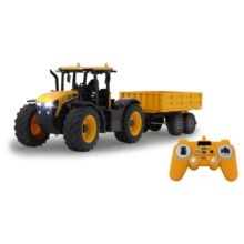 JAMARA 1:24 Tractor RC JCB CON REMOLQUE BASCULANTE - Ítem1