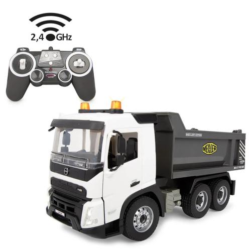 JAMARA 1:20 Camion VOLVO FMX CON VOLQUETE MEILLER 2.4 GHZ