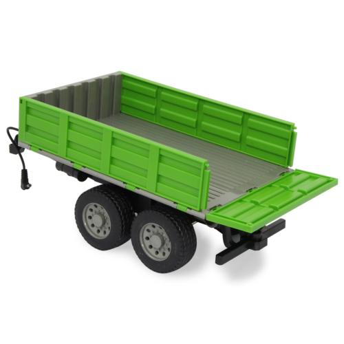 JAMARA 1:16 Remolque RC BASCULANTE COLOR VERDE - Ítem1