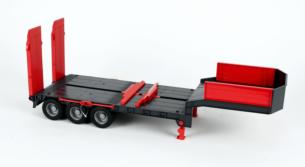 BRUDER 1:16 REMOLQUE DE CAJA BAJA