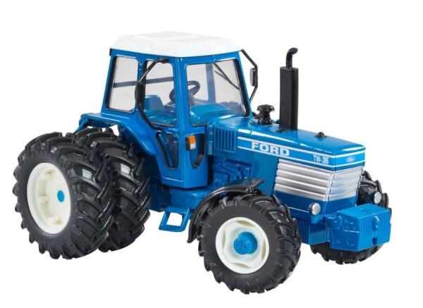BRITAINS 1:32 Tractor FORD TW35 4WD CON DOBLE RUEDA TRASERA DESMONTABLE - Ítem1