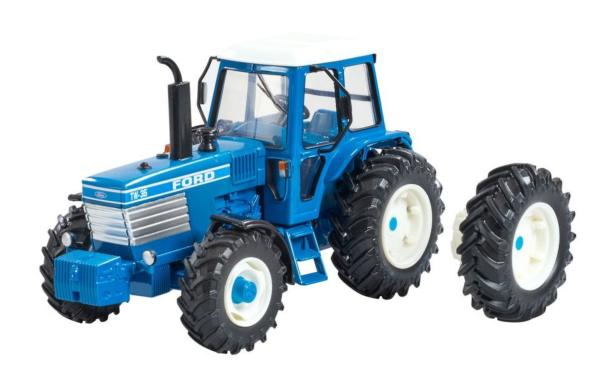 BRITAINS 1:32 Tractor FORD TW35 4WD CON DOBLE RUEDA TRASERA DESMONTABLE - Ítem5