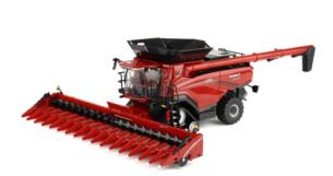 ERTL 1:32 Cosechadora CASE IH AF11 AXIAL FLOW CON CADENAS , CORTE DE CEREAL Y CORTE DE MAIZ PRESTIGE COLLECTION