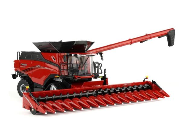 ERTL 1:32 Cosechadora CASE IH AF11 AXIAL FLOW CON CADENAS , CORTE DE CEREAL Y CORTE DE MAIZ PRESTIGE COLLECTION - Ítem1