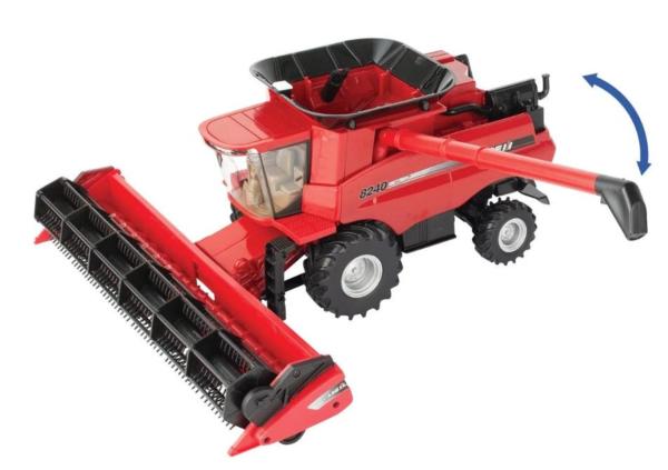 ERTL 1:32 Cosechadora CASE IH AFS 8230, TRACTOR MAGNUM 380 Y TANQUETA PARA GRANO - Ítem1