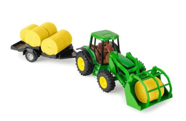 ERTL 1:32 Tractor JOHN DEERE CON PALA CARGADORA Y SET DE 21 PIEZAS - Ítem2