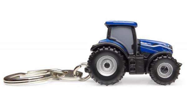 UNIVERSAL HOBBIES Llavero Tractor NEW HOLLAND T7.210 DYNAMIC BLUE - Ítem1