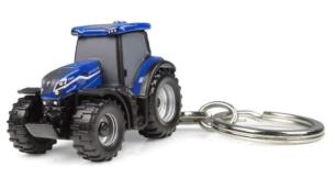 UNIVERSAL HOBBIES Llavero Tractor NEW HOLLAND T7.210 DYNAMIC BLUE