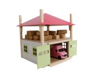 KIDS GLOBE 1:32 Granero de Heno con buhardilla y techo regulable en altura - Ítem5