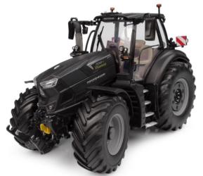 UNIVERSAL HOBBIES 1:32 Tractor DEUTZ-FAHR 7250TTV WARRIOR NEGRO MATE EDICION LIMITADA 1000 UNIDADES