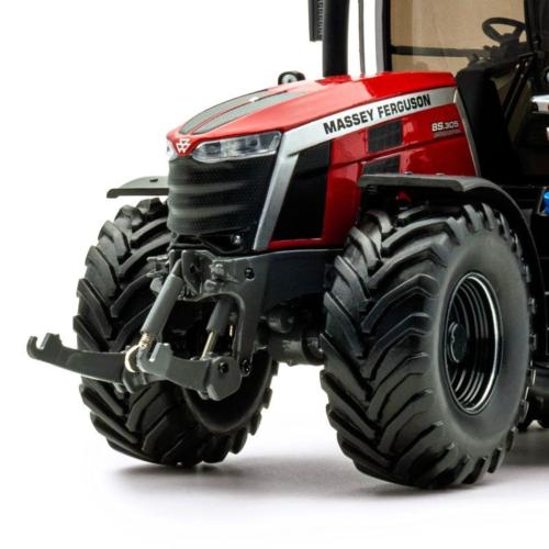 UNIVERSAL HOBBIES 1:32 Tractor MASSEY FERGUSON 8S.305 DYNA-VT CON LLANTAS NEGRAS EDICION LIMITADA 500 UNIDADES - Ítem1
