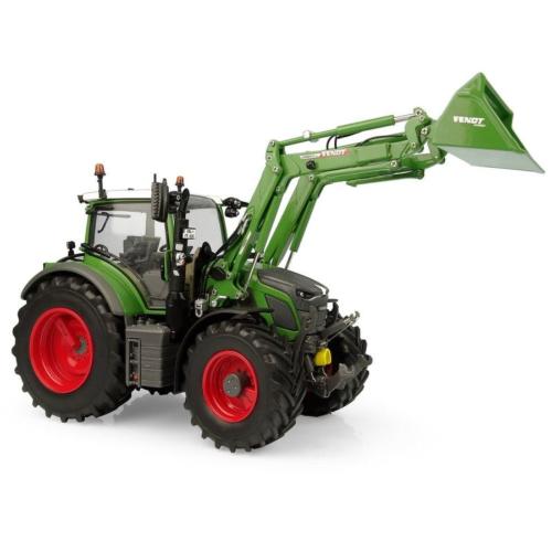 UNIVERSAL HOBBIES 1:32 Tractor FENDT 618 VARIO CON PALA CARGADORA FRONTAL - Ítem1