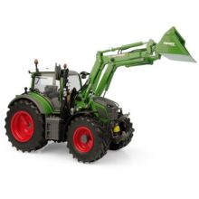 UNIVERSAL HOBBIES 1:32 Tractor FENDT 618 VARIO CON PALA CARGADORA FRONTAL - Ítem1
