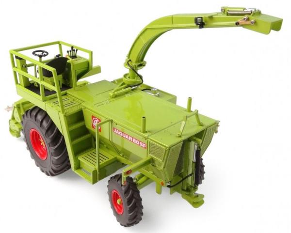 UNIVERSAL HOBBIES 1:32 Cosechadora CLAAS JAGUAR 80 SF SIN CABINA Y PICK UP PARA HIERBA - Ítem4