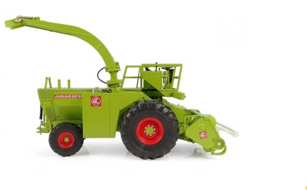UNIVERSAL HOBBIES 1:32 Cosechadora CLAAS JAGUAR 80 SF SIN CABINA Y PICK UP PARA HIERBA - Ítem5