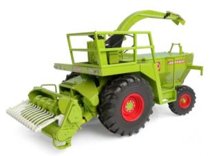 UNIVERSAL HOBBIES 1:32 Cosechadora CLAAS JAGUAR 80 SF SIN CABINA Y PICK UP PARA HIERBA