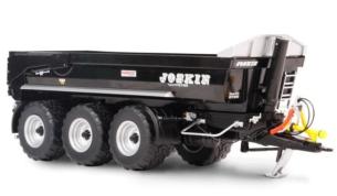 UNIVERSAL HOBBIES 1:32 Remolque JOSKIN TRANS-KTP 27/65 VERSION NEGRO