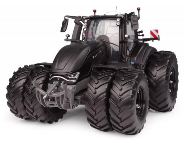 UNIVERSAL HOBBIES 1:32 Tractor VALTRA S416 CON RUEDAS GEMELAS NEGRO MATE EDICION LIMITADA 1000 UNIDADES - Ítem1