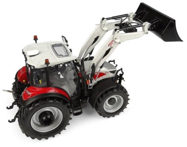 UNIVERAL HOBBIES 1:32 Tractor STEYR 4120 PLUS CON PALA S635 - Ítem1