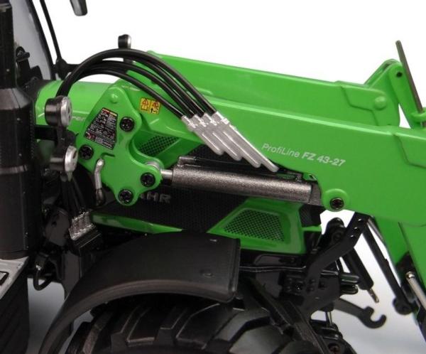 UNIVERSAL HOBBIES 1:32 Tractor DEUTZ-FAHR 6150.4 TTV CON PALA DELANTERA STOLL 43-27 - Ítem4