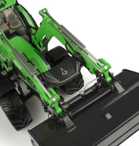 UNIVERSAL HOBBIES 1:32 Tractor DEUTZ-FAHR 6150.4 TTV CON PALA DELANTERA STOLL 43-27 - Ítem5