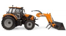 UNIVERSAL HOBBIES 1:32 Tractor DEUTZ-FAHR 6150.4 TTV CON PALA CARGADORA STOLL 43-27 VERSION COMMUNAL EDICION LIMITADA 750 UNIDADES - Ítem1