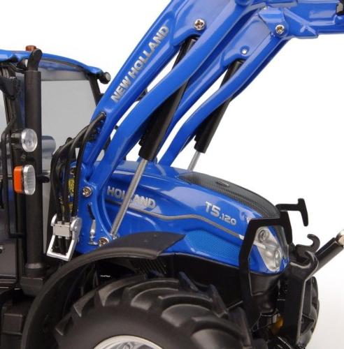 UNIVERSAL HOBBIES 1:32 Tractor NEW HOLLAND T5.120 CON PALA 655LU - Ítem5