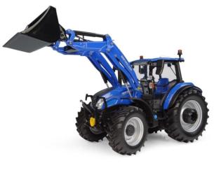 UNIVERSAL HOBBIES 1:32 Tractor NEW HOLLAND T5.120 CON PALA 655LU