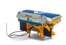 ROS 1:32 Conjunto de Siembra ALPEGO CON ROTATIVA DTEK PLUS 600 DE 6 METROS, TOLVA FRONTAL ASPRO 1400 LITROS Y TREN DE SIEMBRA (SEMBRADORA) - Ítem1