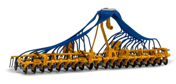 ROS 1:32 Conjunto de Siembra ALPEGO CON ROTATIVA DTEK PLUS 600 DE 6 METROS, TOLVA FRONTAL ASPRO 1400 LITROS Y TREN DE SIEMBRA (SEMBRADORA) - Ítem3