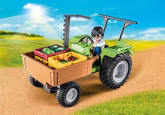 PLAYMOBIL Tractor con Remolque - Ítem3