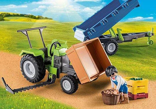 PLAYMOBIL Tractor con Remolque - Ítem2