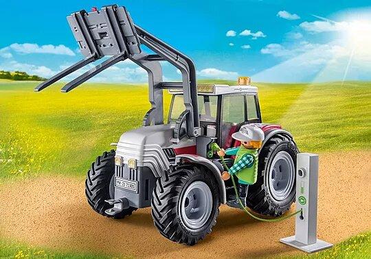 PLAYMOBIL Tractor Grande con Accesorios - Ítem1