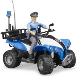 Quad de juguete con mujer policia