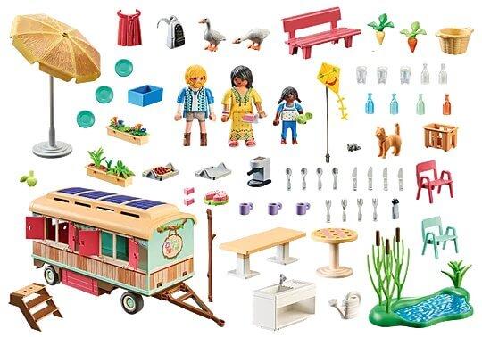 PLAYMOBIL Café Tren con Huerto - Ítem1