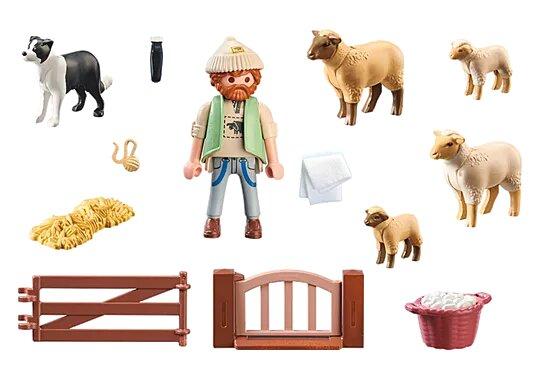 PLAYMOBIL Pastor con Rebaño de Ovejas - Ítem2