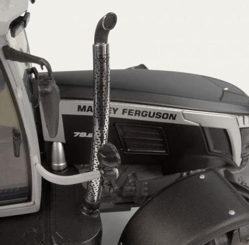 UNIVERSAL HOBBIES 1:32 Tractor MASSEY FERGUSON 7S.210 MATE NEGRO CON LLANTAS DORADAS EDICION LIMITADA 750 UNIDADES - Ítem6