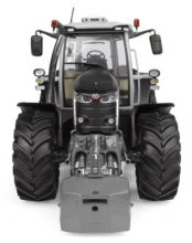 UNIVERSAL HOBBIES 1:32 Tractor MASSEY FERGUSON 7S.210 MATE NEGRO CON LLANTAS DORADAS EDICION LIMITADA 750 UNIDADES - Ítem4