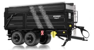 WIKING 1:32 Bañera KAMPRE BIG BODY 650 CON EXTENSION PARA ENSILAJE COLOR NEGRO