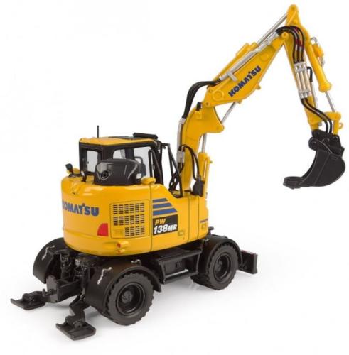 UNIVERSAL HOBBIES 1:50 Excavadora KOMATSU DE RUEDAS PW138-MR11 2026 - Ítem2