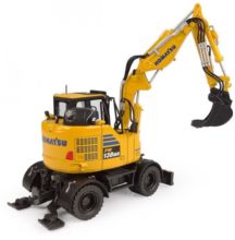 UNIVERSAL HOBBIES 1:50 Excavadora KOMATSU DE RUEDAS PW138-MR11 2026 - Ítem2