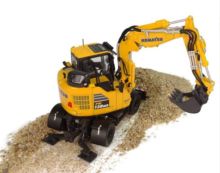 UNIVERSAL HOBBIES 1:50 Excavadora KOMATSU DE RUEDAS PW138-MR11 2026 - Ítem7
