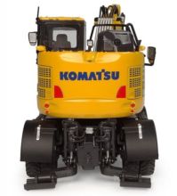 UNIVERSAL HOBBIES 1:50 Excavadora KOMATSU DE RUEDAS PW138-MR11 2026 - Ítem4