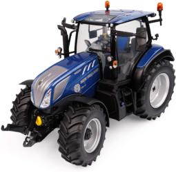 UNIVERSAL HOBBIES 1:32 Tractor NEW HOLLAND T5.140 BLUE POWER VISON PANORAMICA